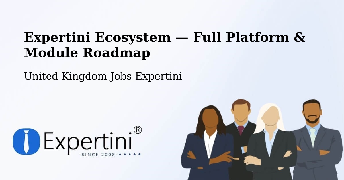 Expertini Ecosystem — Full Platform & Module Roadmap – Hingham